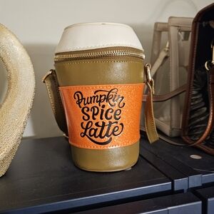 Pumpkin Spice Latte Crossbody Bag